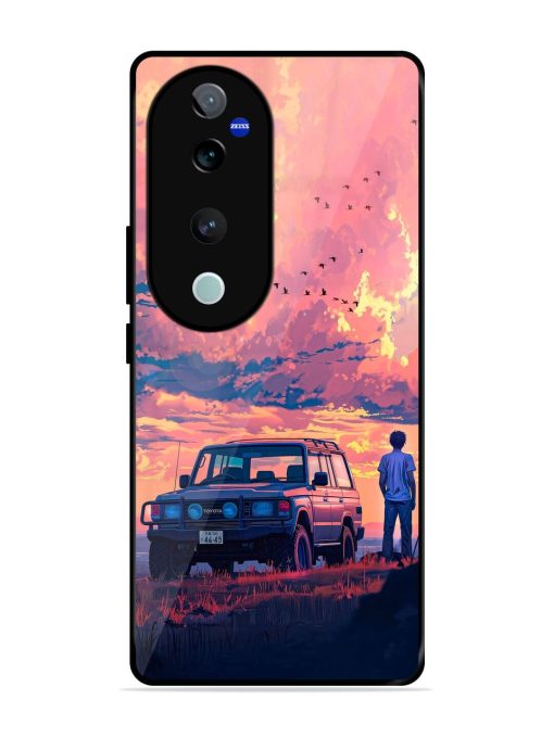 Solitude'S Horizon Glossy Soft Edge Case for Vivo V40 Pro (5G) Chachhi