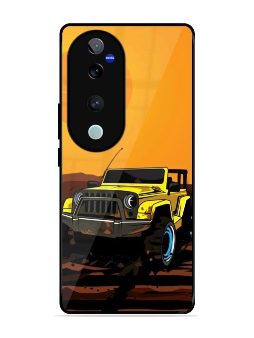 Sunset Cruise Glossy Soft Edge Case for Vivo V40 Pro (5G) Chachhi