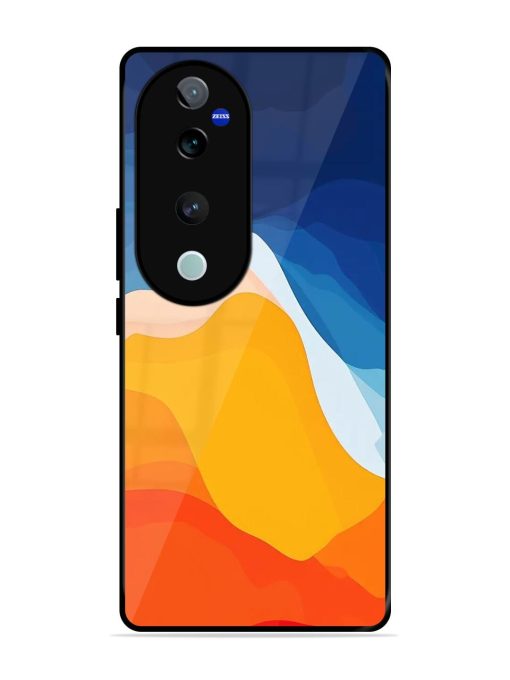 Liquid Landscape Glossy Soft Edge Case for Vivo V40 Pro (5G) Chachhi