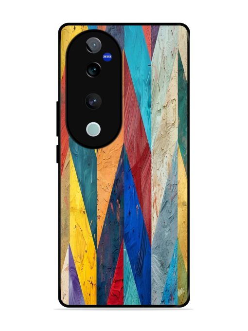 Abstract Tapestry Glossy Soft Edge Case for Vivo V40 Pro (5G) Chachhi