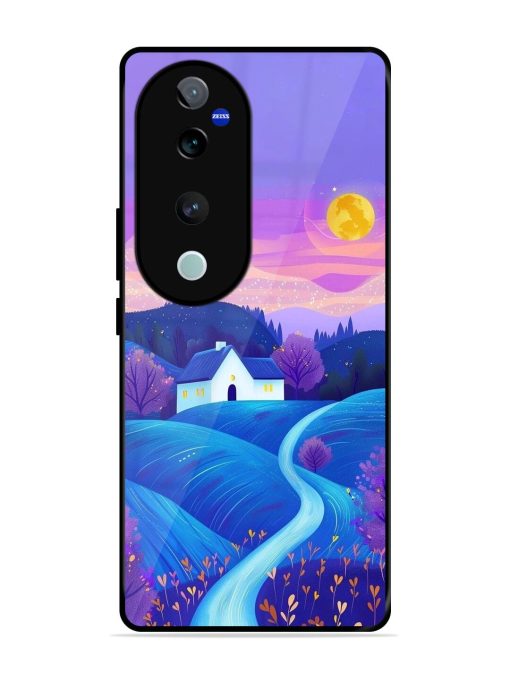 Moonlit Meadow Glossy Soft Edge Case for Vivo V40 Pro (5G) Chachhi