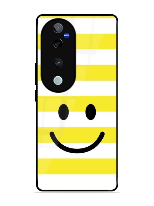 Smiling Stripes Glossy Soft Edge Case for Vivo V40 Pro (5G) Chachhi