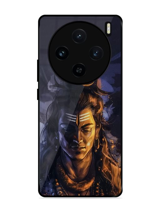 Lord Shiva Glossy Soft Edge Case for Vivo X100 (5G) Chachhi