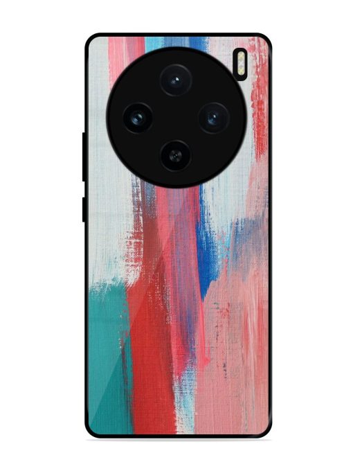 Colorful Chaos Glossy Soft Edge Case for Vivo X100 (5G) Chachhi