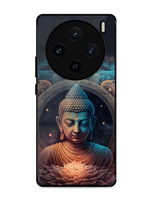 The Buddha Art Glossy Soft Edge Case for Vivo X100 (5G) Chachhi