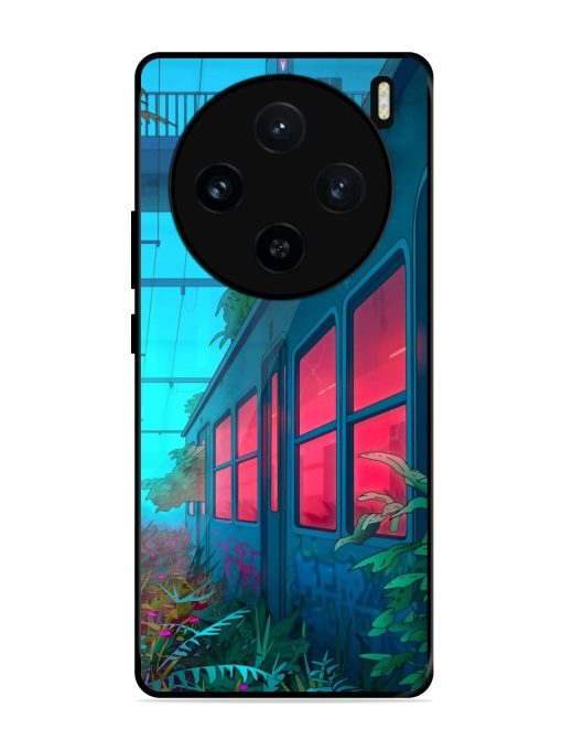 Urban Jungle Glossy Soft Edge Case for Vivo X100 (5G) Chachhi