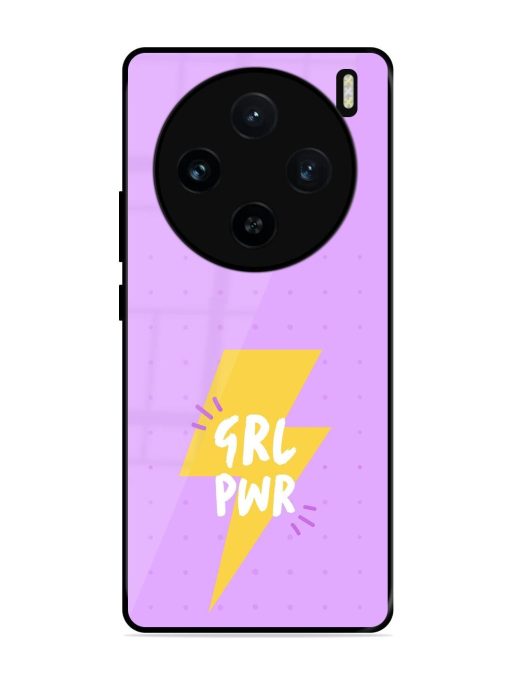 Girl Power Spark Glossy Soft Edge Case for Vivo X100 (5G) Chachhi