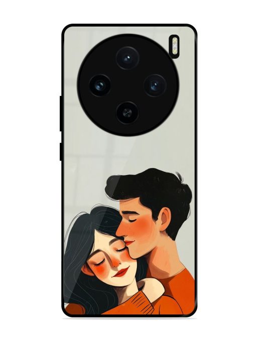 Craft Couples Glossy Soft Edge Case for Vivo X100 (5G) Chachhi