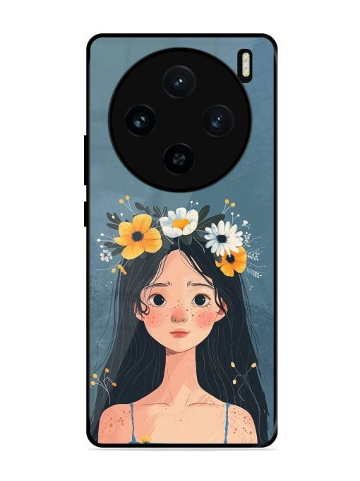 Gurl Art Glossy Soft Edge Case for Vivo X100 (5G) Chachhi