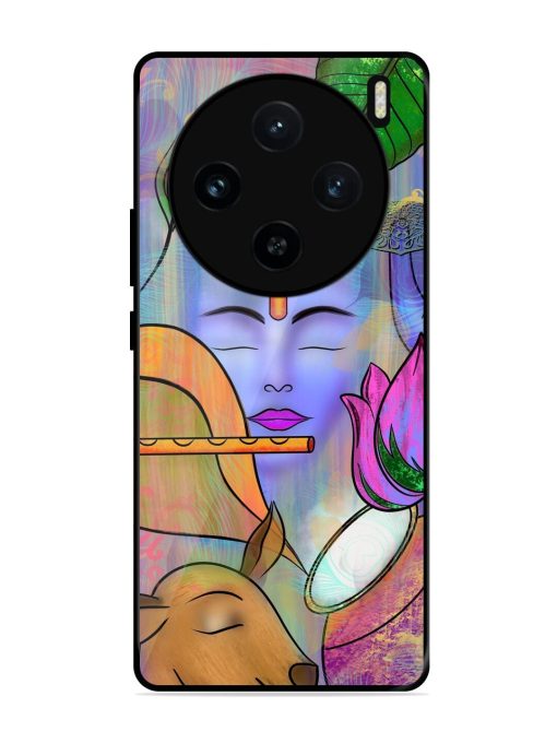 Divine Serenity Glossy Soft Edge Case for Vivo X100 (5G) Chachhi