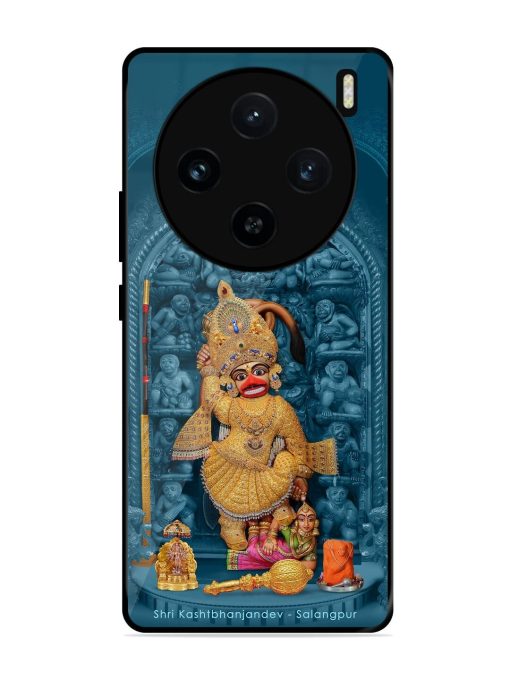 Divine Grace Of Shri Kashtabhanjandev Glossy Soft Edge Case for Vivo X100 (5G) Chachhi