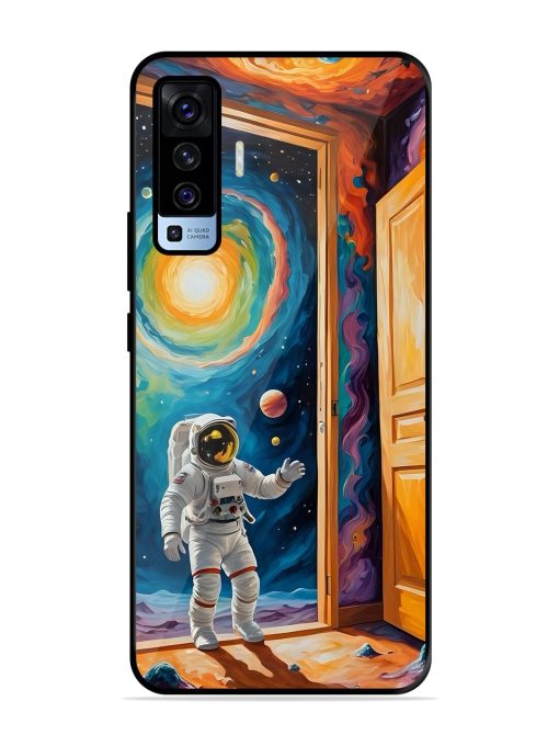 Artistic Space Glossy Soft Edge Case for Vivo X50 Chachhi