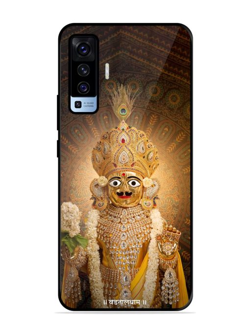 Hare Krishna Maharaj Glossy Soft Edge Case for Vivo X50 Chachhi