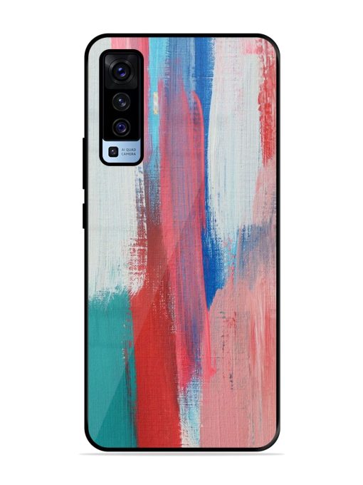 Colorful Chaos Glossy Soft Edge Case for Vivo X50 Chachhi