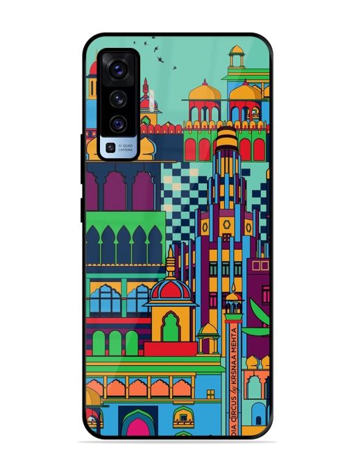 Indian Tapestry Glossy Soft Edge Case for Vivo X50