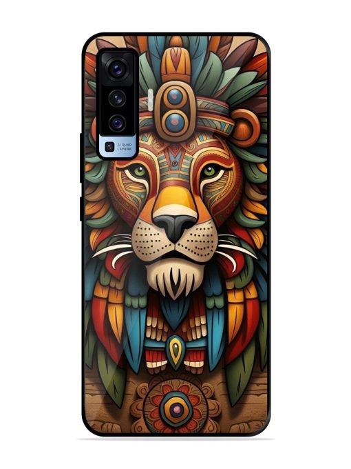 Aztec Majesty Glossy Soft Edge Case for Vivo X50 Chachhi