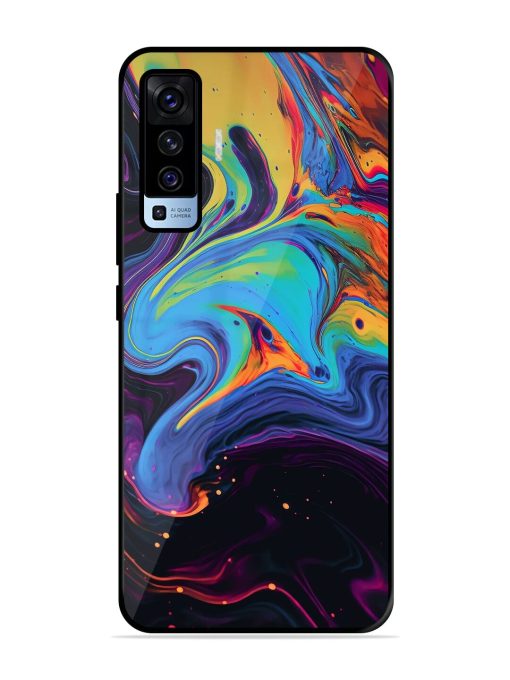 Liquid Dreamscape Glossy Soft Edge Case for Vivo X50