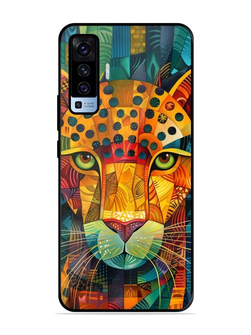 Mosaic Majesty Glossy Soft Edge Case for Vivo X50 Chachhi