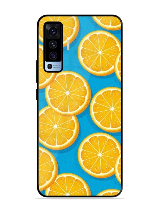 Citrus Symphony Glossy Soft Edge Case for Vivo X50 Chachhi