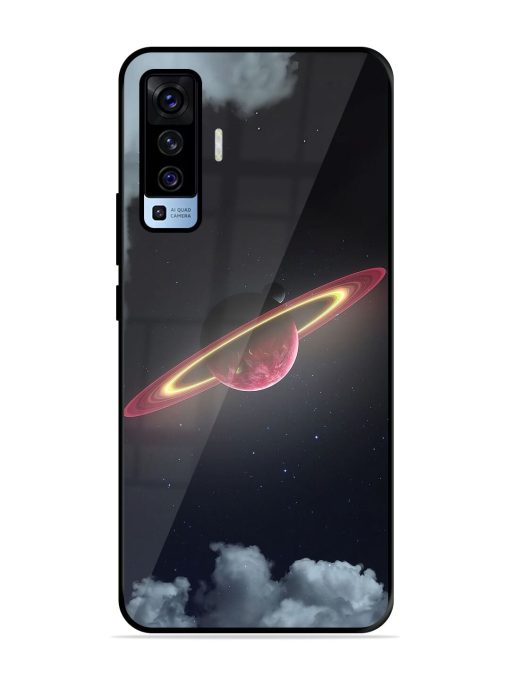 Cosmic Ballet Glossy Soft Edge Case for Vivo X50 Chachhi