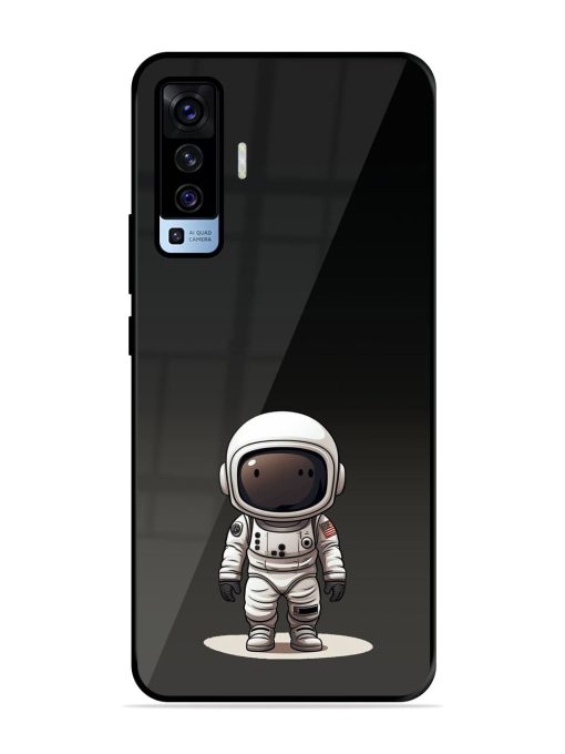 Neon Astronaut Glossy Soft Edge Case for Vivo X50 Chachhi