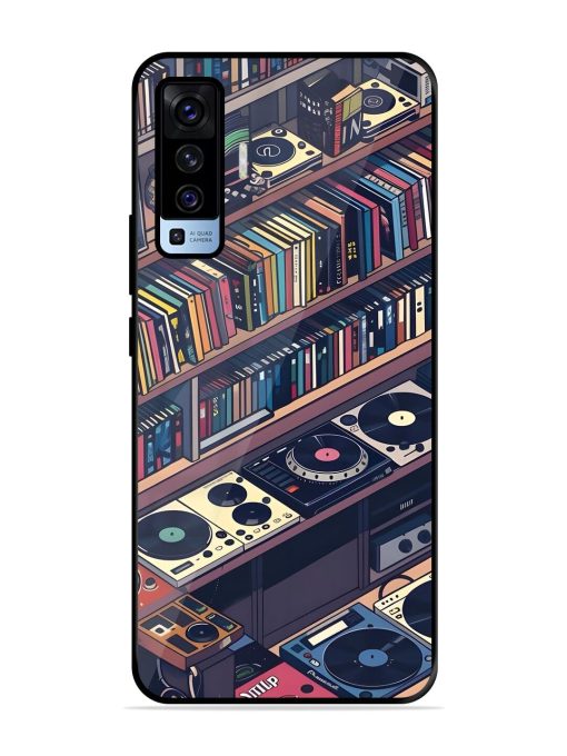 Music Lover'S Haven Glossy Soft Edge Case for Vivo X50 Chachhi