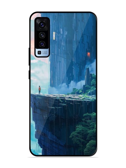 Solitude In The Sky Glossy Soft Edge Case for Vivo X50 Chachhi