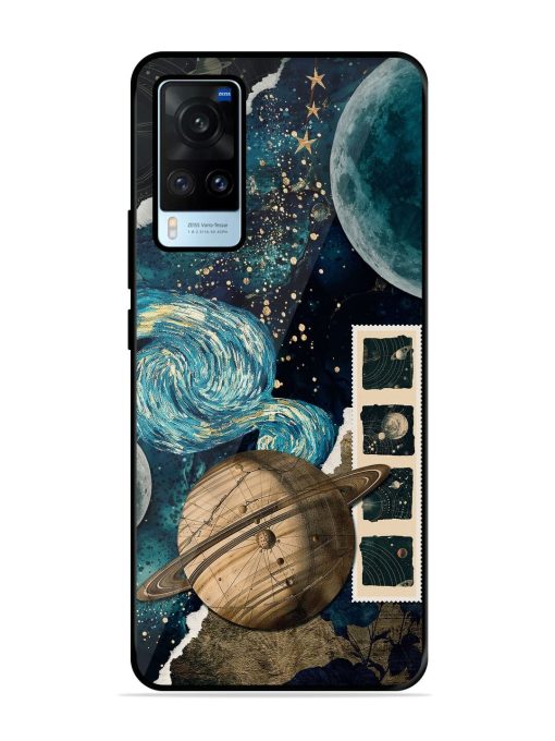 Celestial Tapestry Glossy Soft Edge Case for Vivo X60 Chachhi