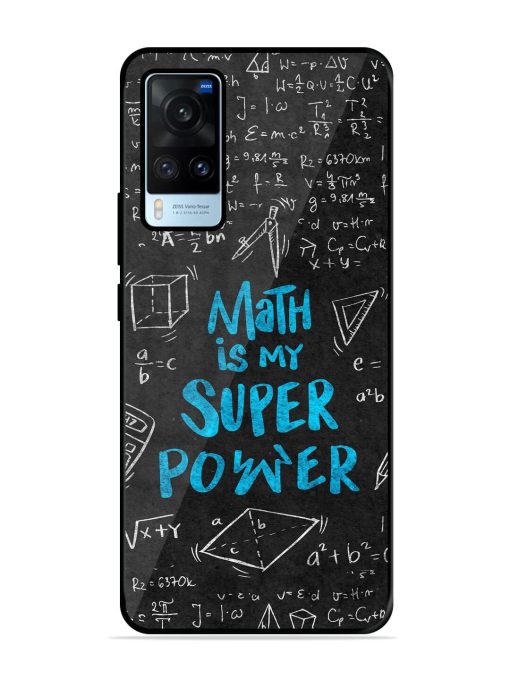 Math Magic Glossy Soft Edge Case for Vivo X60 Chachhi