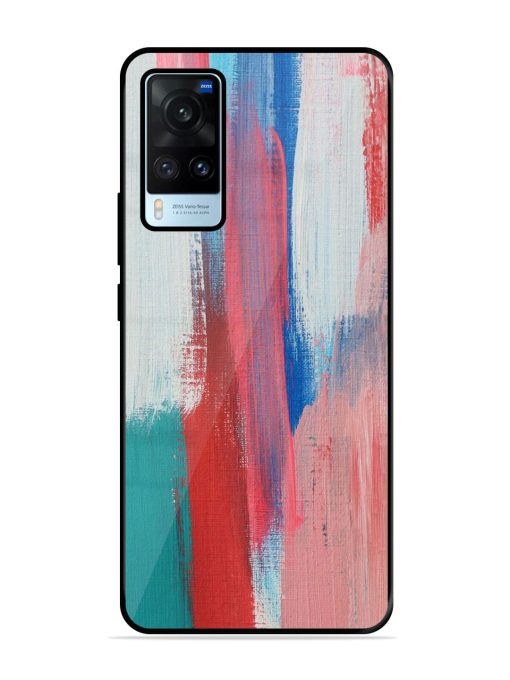 Colorful Chaos Glossy Soft Edge Case for Vivo X60 Chachhi