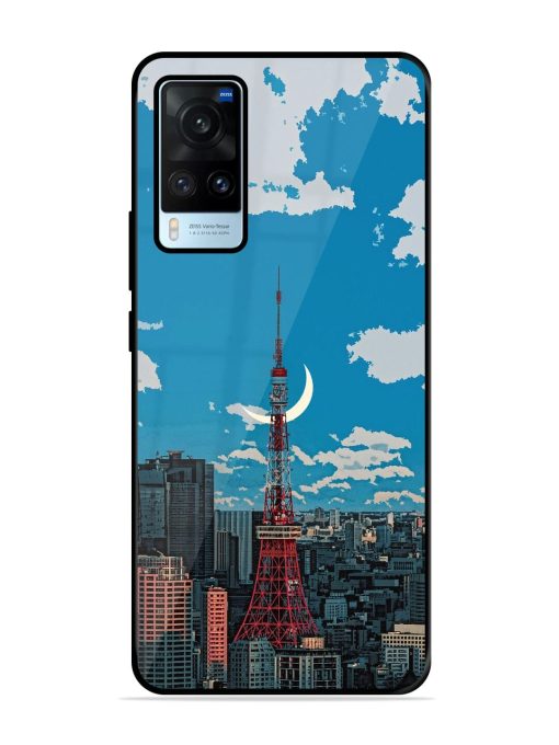 Tokyo Twilight Glossy Soft Edge Case for Vivo X60 Chachhi