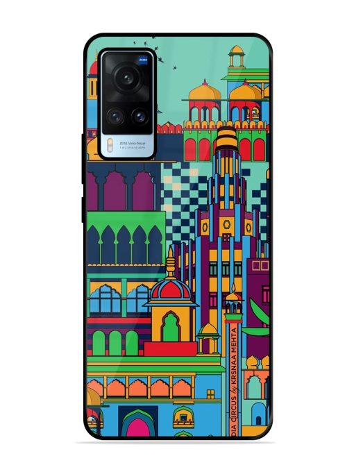 Indian Tapestry Glossy Soft Edge Case for Vivo X60