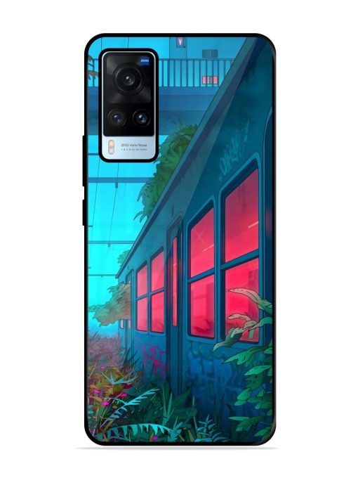 Urban Jungle Glossy Soft Edge Case for Vivo X60 Chachhi