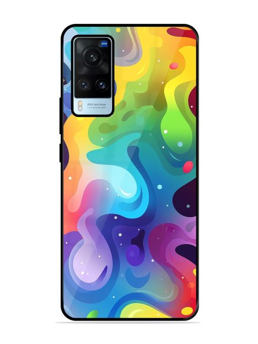 Rainbow River Glossy Soft Edge Case for Vivo X60 Chachhi