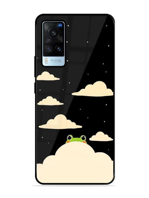 Froggy Night Sky Glossy Soft Edge Case for Vivo X60 Chachhi