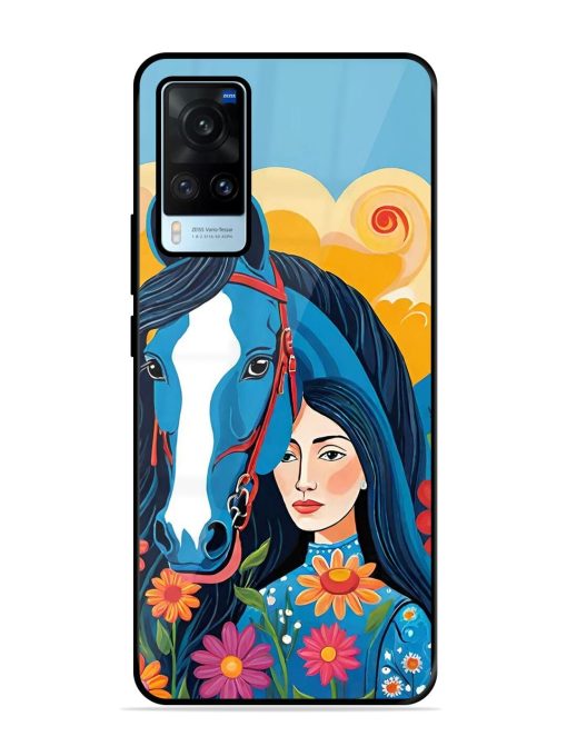 Equine Enchantment Glossy Soft Edge Case for Vivo X60 Chachhi