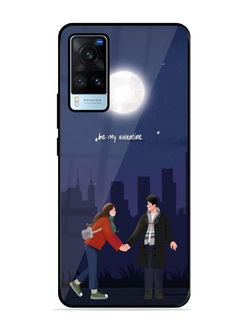 Moonlight Proposal Glossy Soft Edge Case for Vivo X60 Chachhi