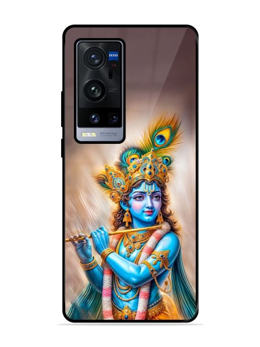 Divine Krishna Glossy Soft Edge Case for Vivo X60 Pro Plus Chachhi