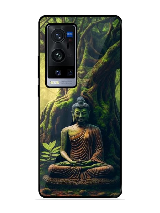 Green Buddha Art Glossy Soft Edge Case for Vivo X60 Pro Plus Chachhi