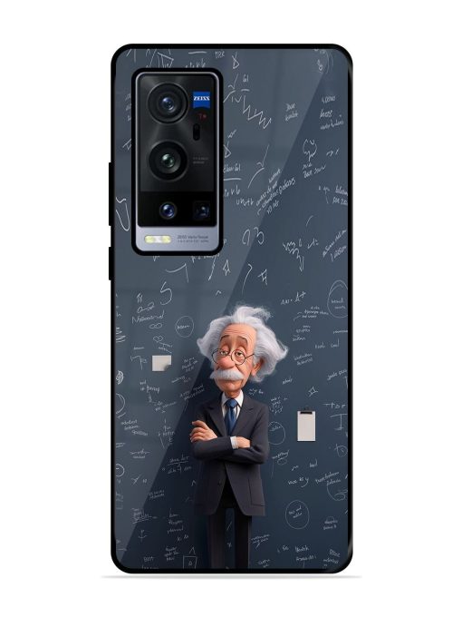 Albert Einstein Glossy Soft Edge Case for Vivo X60 Pro Plus Chachhi