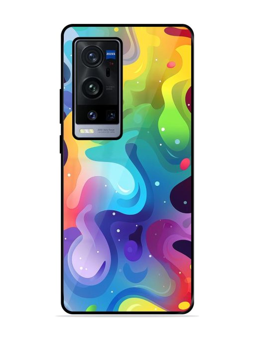 Rainbow River Glossy Soft Edge Case for Vivo X60 Pro Plus Chachhi