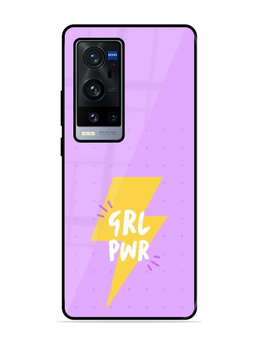 Girl Power Spark Glossy Soft Edge Case for Vivo X60 Pro Plus Chachhi