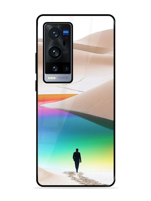 Desert Dreams Glossy Soft Edge Case for Vivo X60 Pro Plus