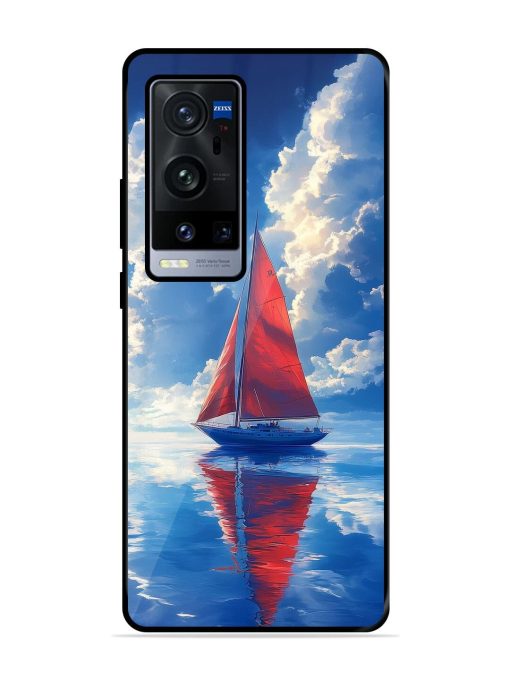 Crimson Sails Glossy Soft Edge Case for Vivo X60 Pro Plus Chachhi