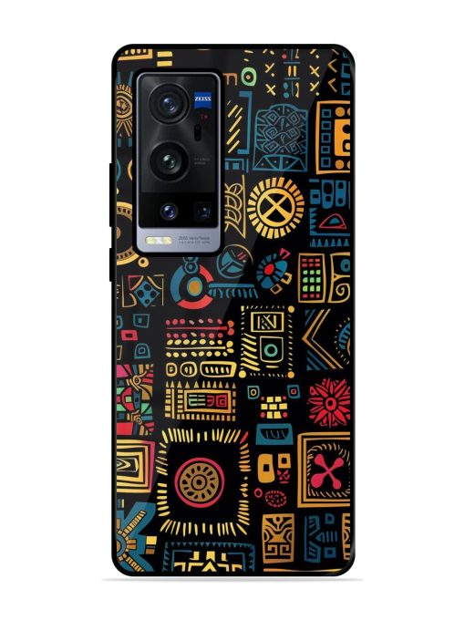 Tribal Tapestry Glossy Soft Edge Case for Vivo X60 Pro Plus Chachhi