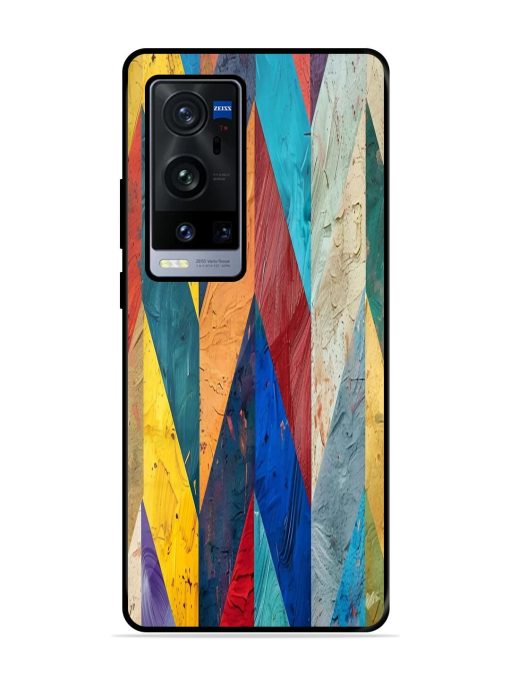 Abstract Tapestry Glossy Soft Edge Case for Vivo X60 Pro Plus Chachhi