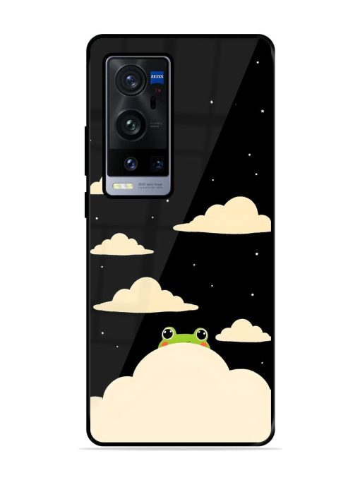 Froggy Night Sky Glossy Soft Edge Case for Vivo X60 Pro Plus Chachhi