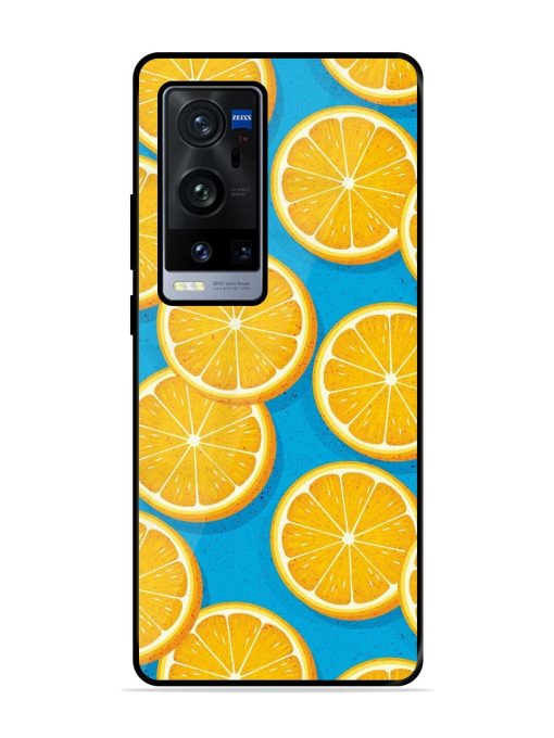 Citrus Symphony Glossy Soft Edge Case for Vivo X60 Pro Plus Chachhi