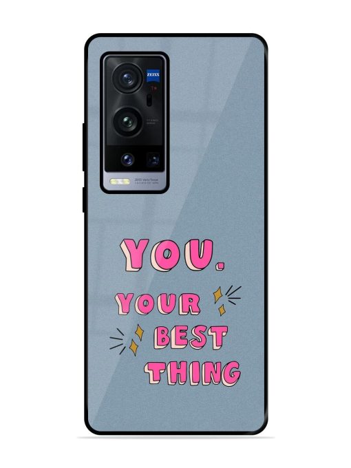 Self-Love Sparkles Glossy Soft Edge Case for Vivo X60 Pro Plus Chachhi