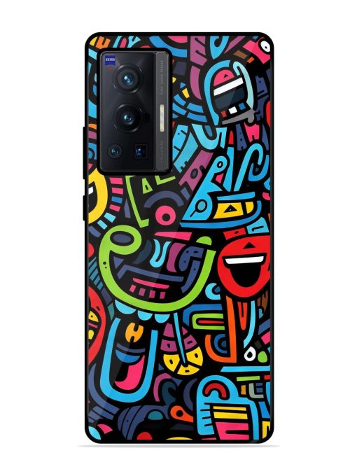 Doodlephoria Glossy Soft Edge Case for Vivo X70 Pro (5G) Chachhi